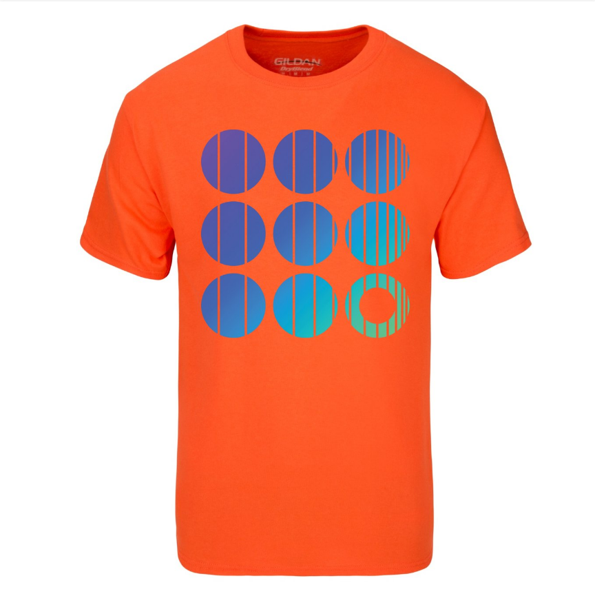 Lot De 5 T-shirts Homme Orange - Taille XL - Coupe Regular - Neufs Sans étiquettes