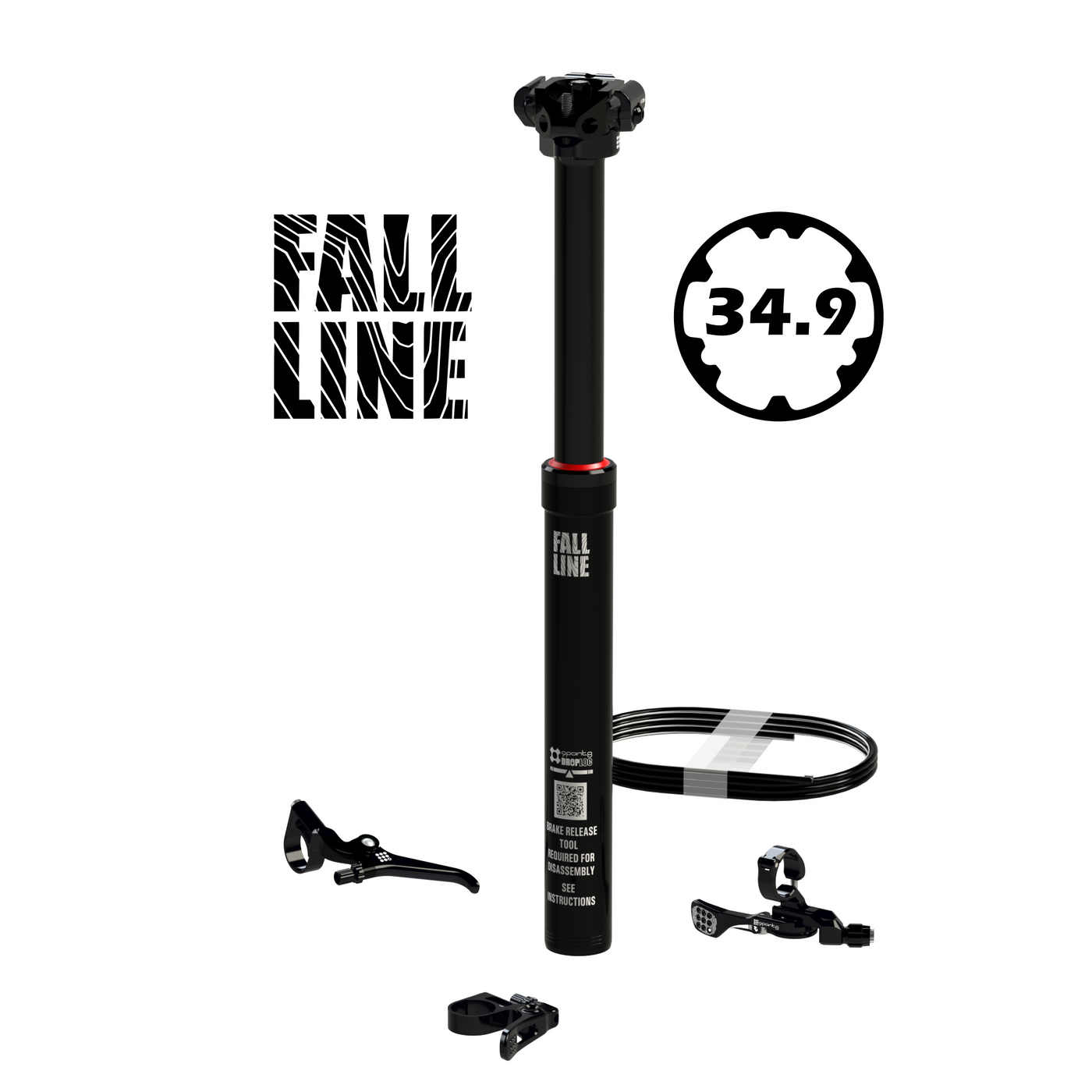 PRESS RELEASE 9point8 Fall Line Dropper 34.9mm