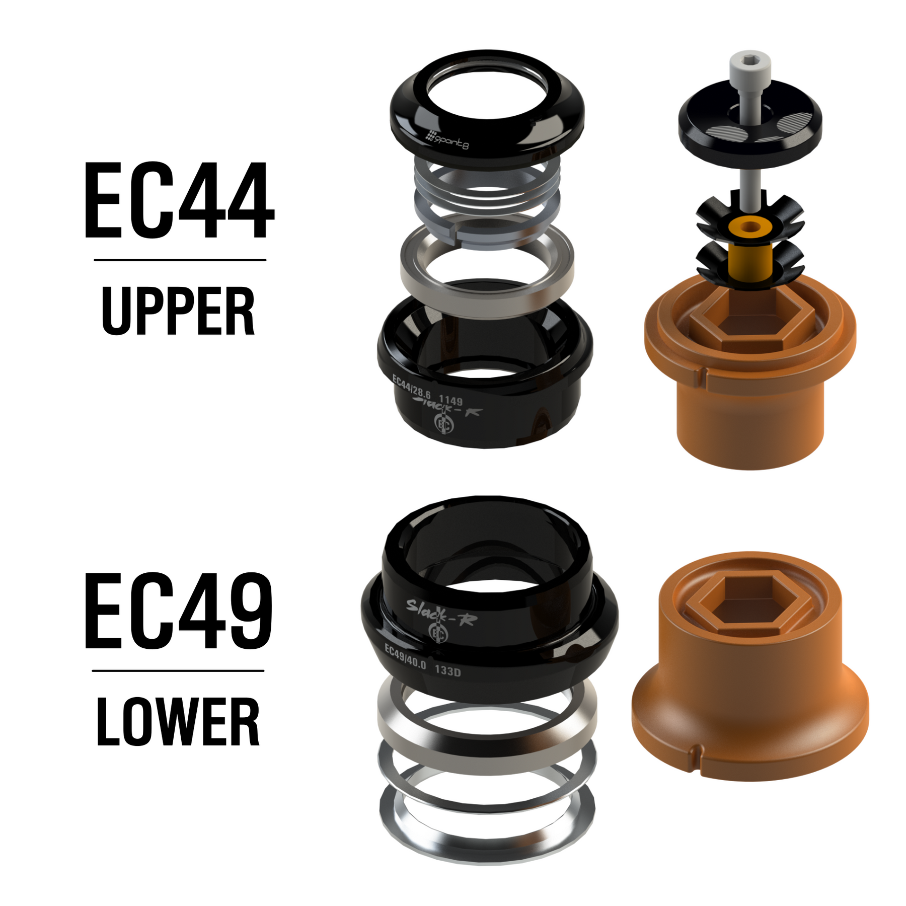 Slack-R Angle Headset EC44/EC49 – 9point8